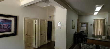 Interior. Villa 1, spacious townhouse in Tickfaw, LA