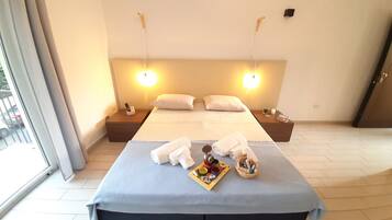 1 Schlafzimmer, Reisekinderbett, kostenloses WLAN, Bettwäsche