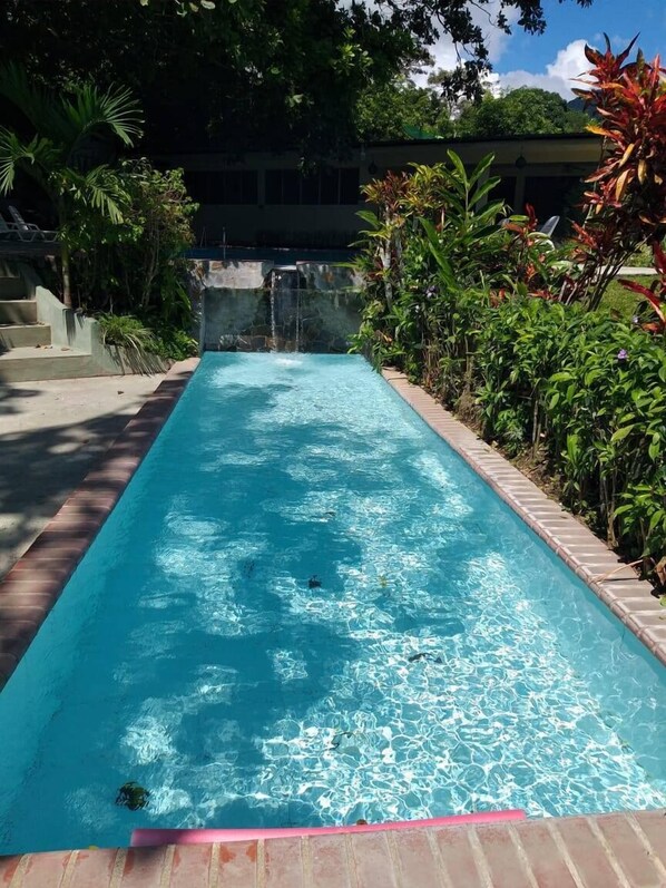 Alberca al aire libre 