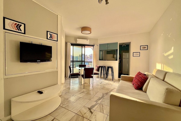 Comfort Apartment | Living area | TV