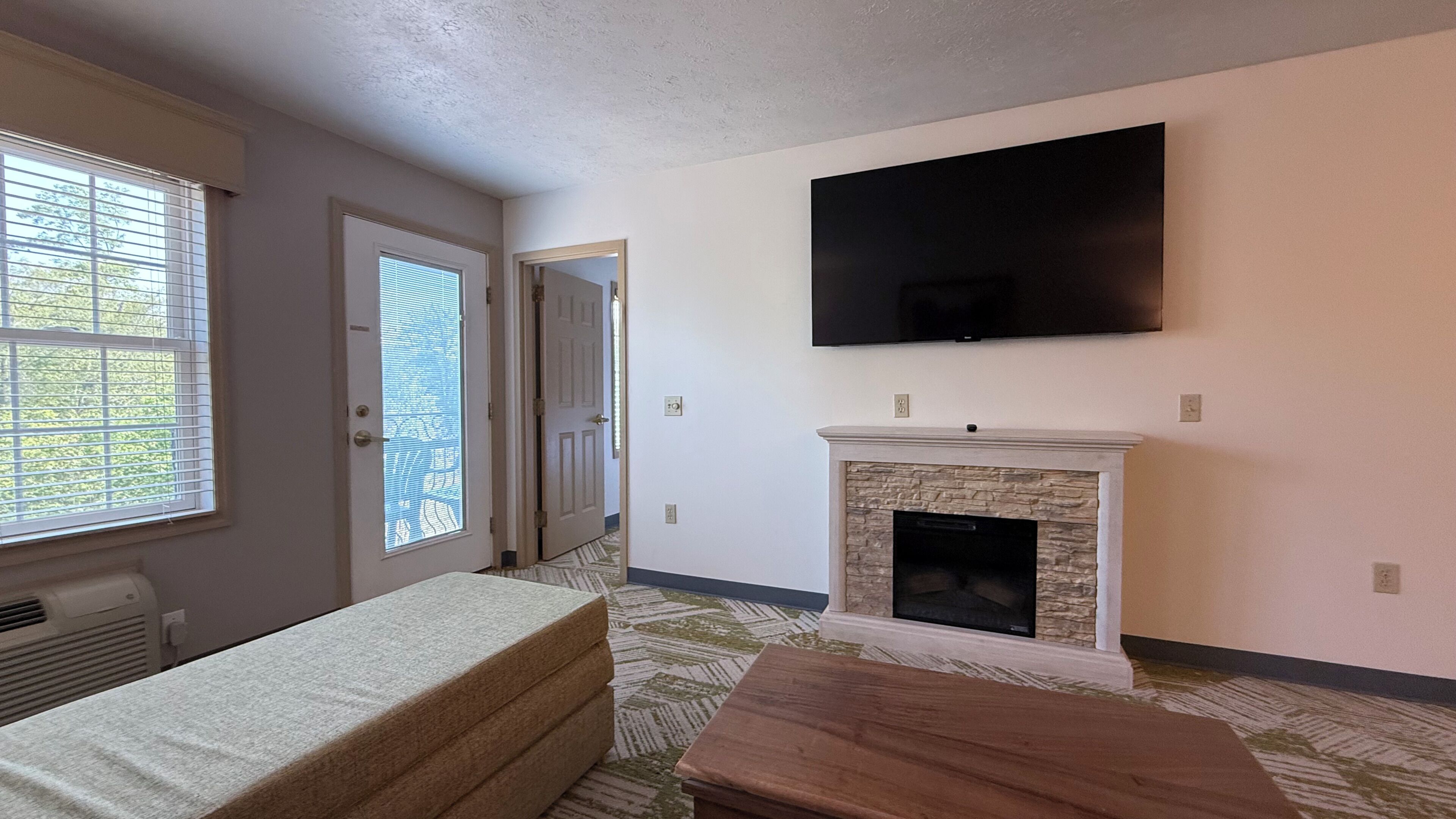 65-inch LED TV with cable channels