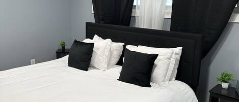 3 bedrooms, iron/ironing board, free WiFi, bed sheets