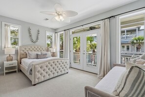 3 bedrooms, iron/ironing board, free WiFi, bed sheets - SeaQuinn Beach House in 30A | 12,000 sq' Resort Pool | 4 Bikes | My Beach Getaways (Seacrest Beach)