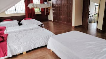 Family Quadruple Room, Multiple Beds, Balcony, Garden View | 1 bedroom, down comforters, individually decorated, free WiFi