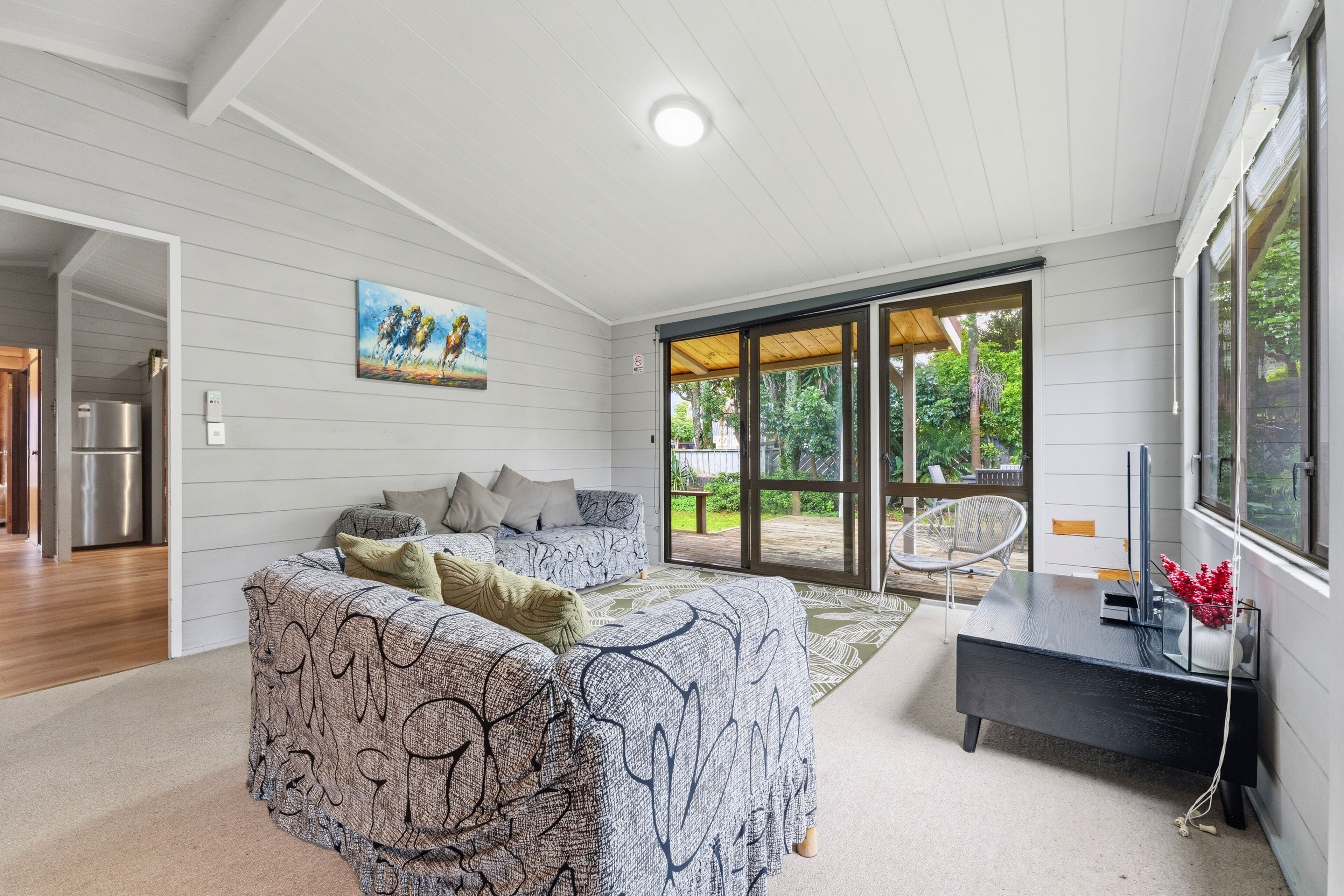 Family Bungalow | Living area | 32-inch LCD TV with digital channels