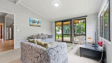 Family Bungalow | Living area | 32-inch LCD TV with digital channels