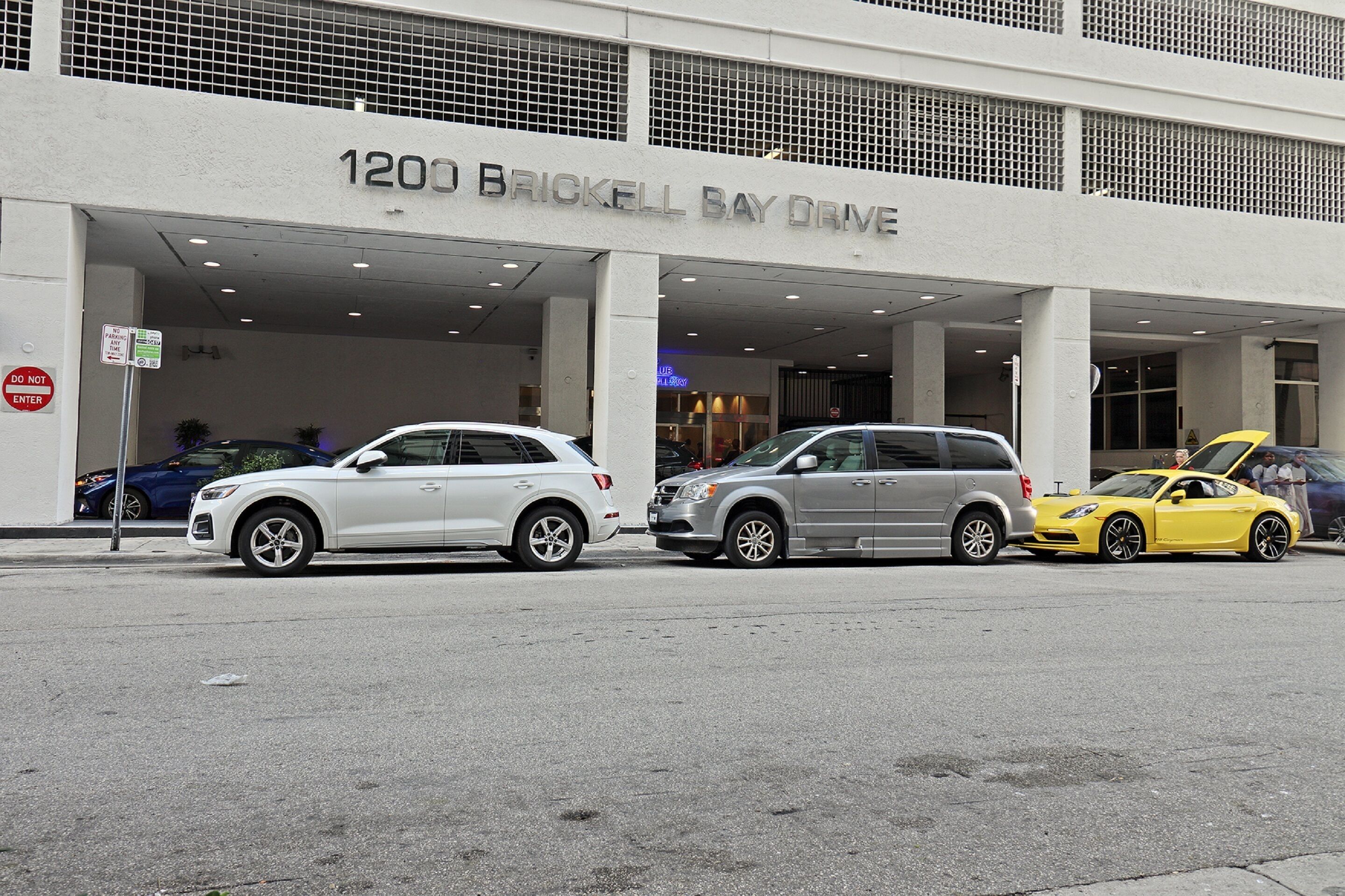 A building with the address 1200 Brickell Bay Drive.