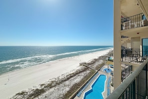 Na praia 