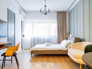 1 soveværelse, strygejern/strygebræt, Wi-Fi, sengetøj