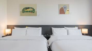 1 habitación, ropa de cama de alta calidad y escritorio