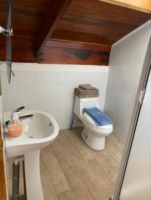 Business vierpersoonskamer | Badkamer