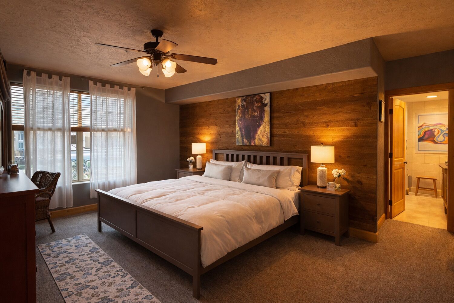 3 habitaciones, tabla de planchar con plancha y wifi gratis 