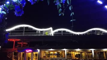 Front of property – evening/night