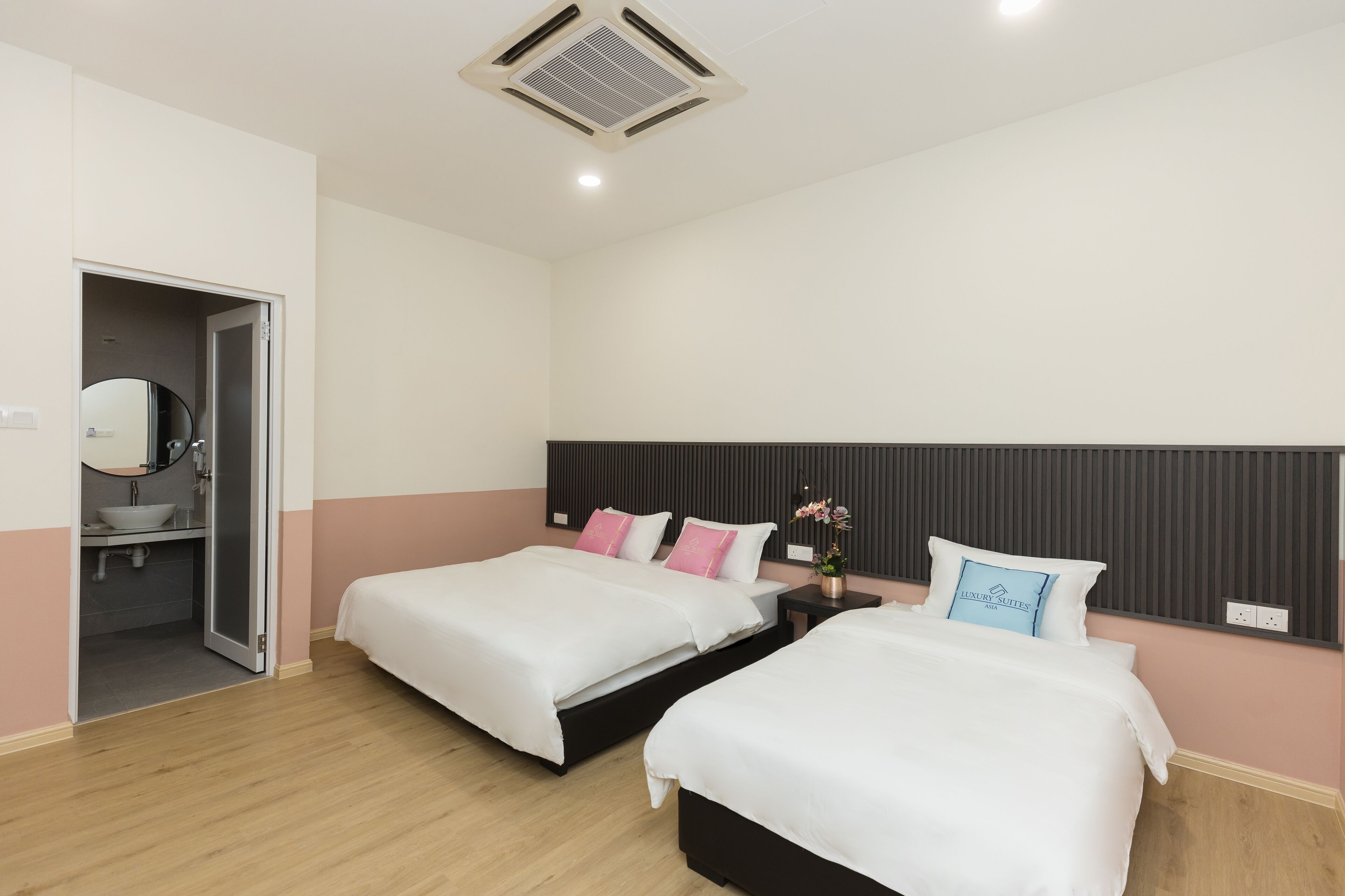 Premium bedding, free WiFi, bed sheets