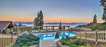 Private Hoa Beach, Pool and Hot Tub -Rocky Ridge Above The Lake
