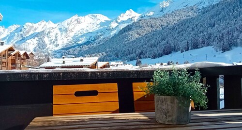 Elan GR : Centre Village et Vue Magnifique + parking