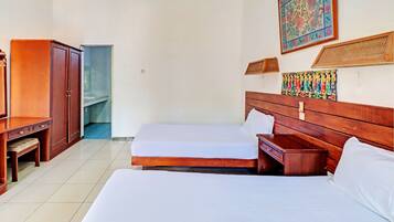 高级双床房 | 免费 WiFi、床单