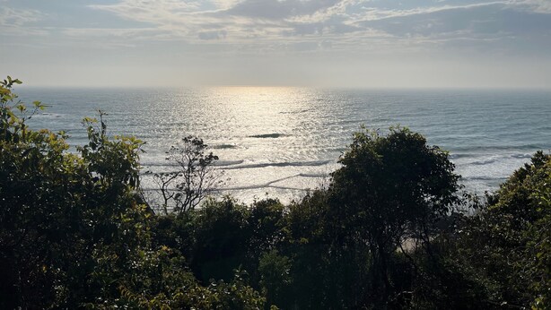 A coastal landscape with a view of the sea and a clear sky. - Norfolk Hideaway - Port Macquarie | Easy walk to Ocean and Beaches  (Port Macquarie)