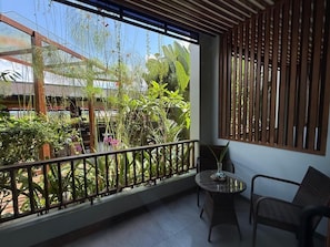 Vista al jardín