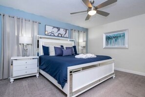 4 quartos, ferros/tábuas de passar roupa, berço de viagem, Wi-Fi