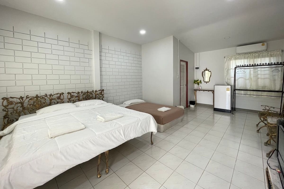 Familie-bungalow, 1 soverom | Sengetøy