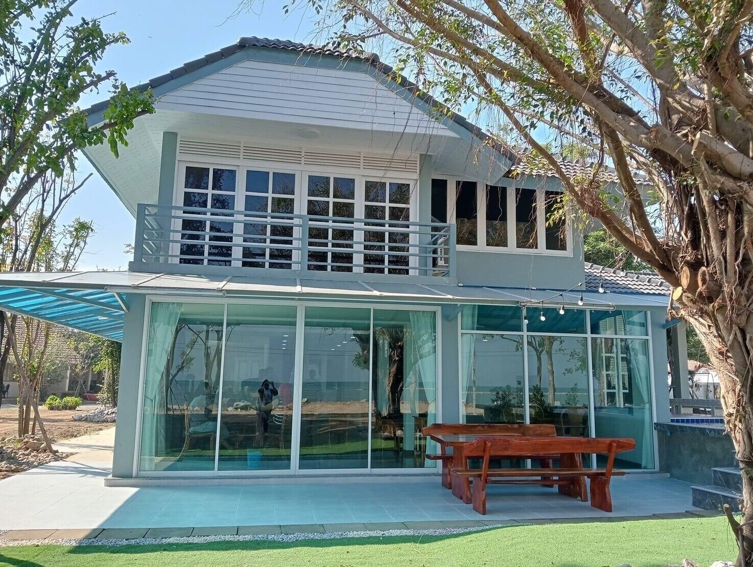 Four-Bedroom Villa - Beach Front | ผ้าปูที่นอน