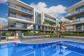 Pool - Modern and comfortable apartment in Javea, Costa Blanca, Spain with communal pool for 6 persons (Javea)
