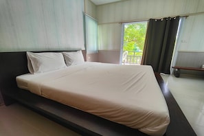 Chambre Double | Bureau, Wi-Fi gratuit, draps fournis