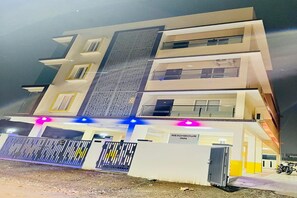 Façade de l’hébergement