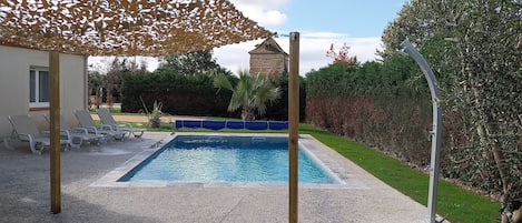 Außenpool, beheizter Pool