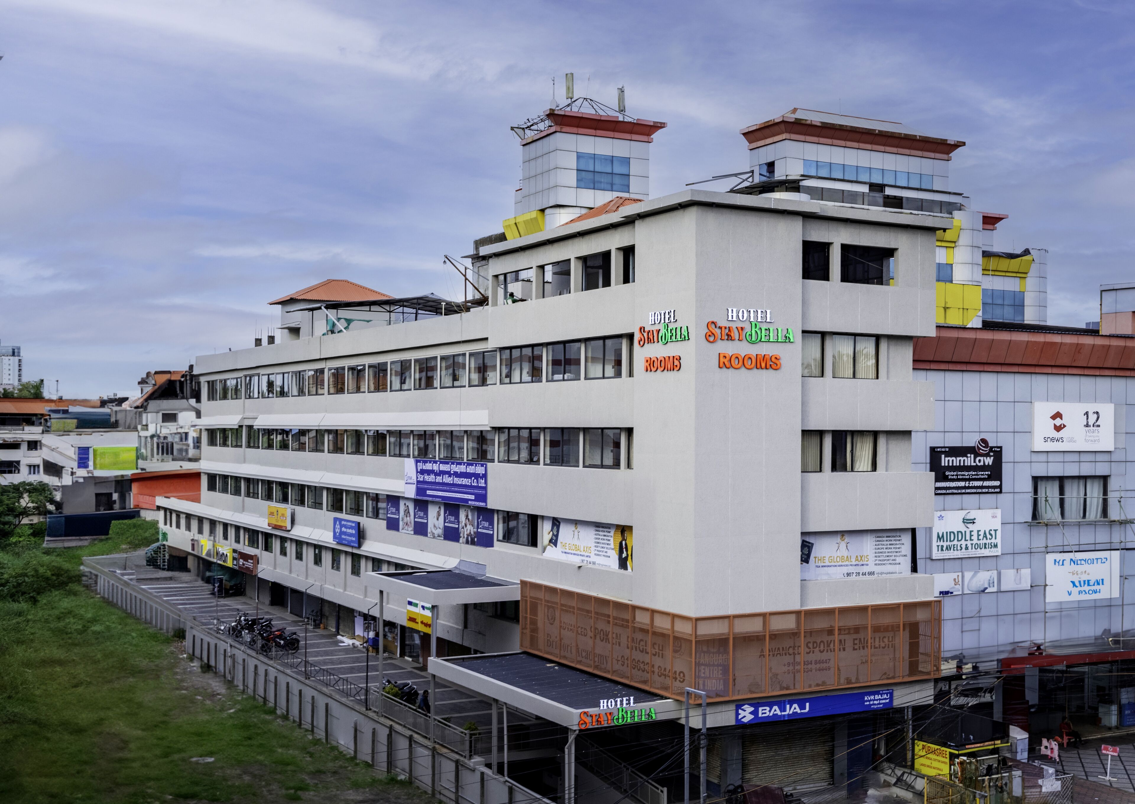 Fassade der Unterkunft