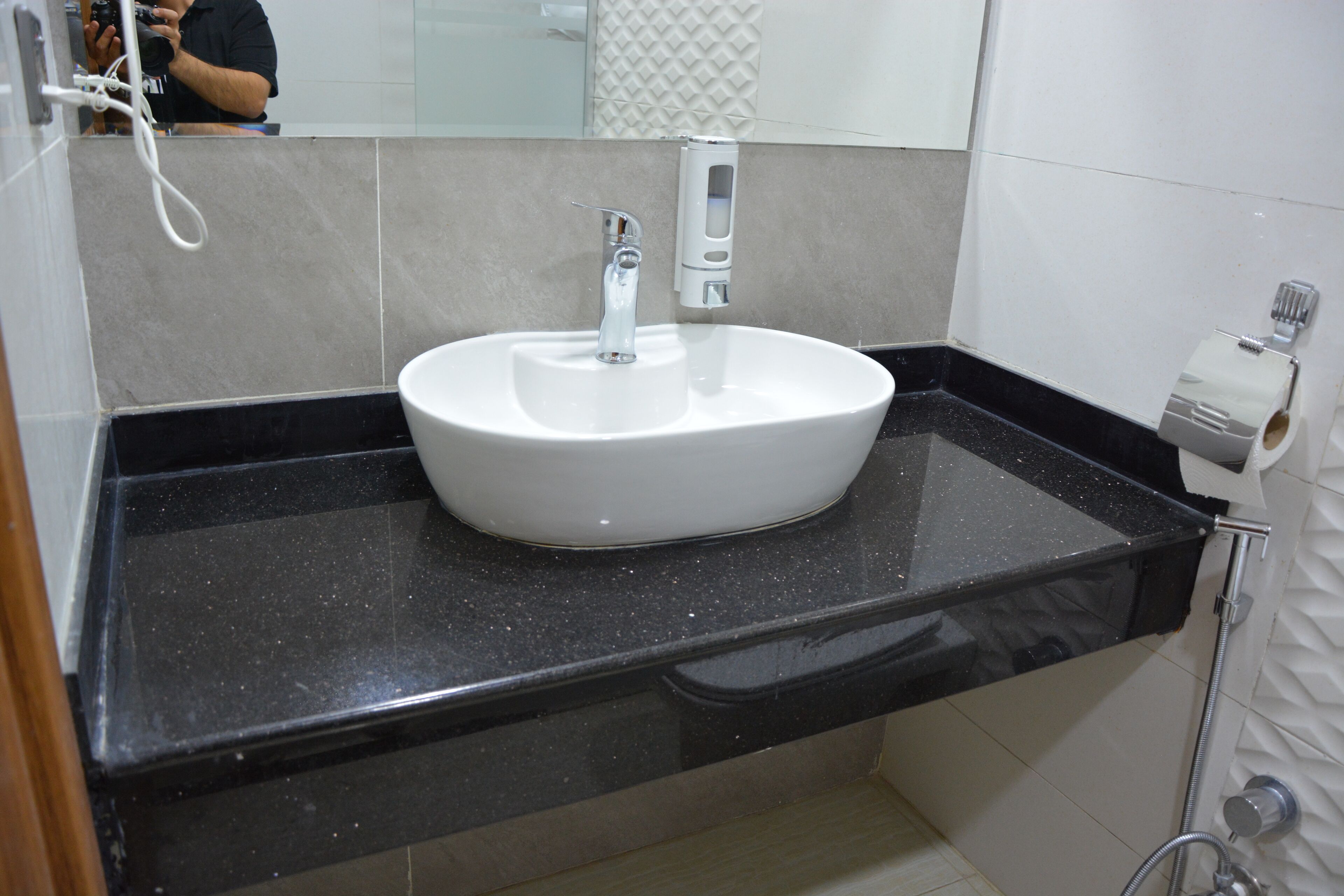 comfort double room | bathroom | free toiletries, hair dryer, slippers