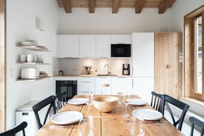 Microwave, oven, dishwasher, eco-friendly cleaning products - Chalet "Grand Mont" (6 guests) (Hauteluce)