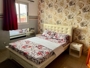 1 室のベッドルーム、WiFi、ベッドシーツ