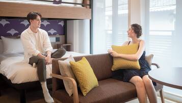 Iron/ironing board, free WiFi, bed sheets