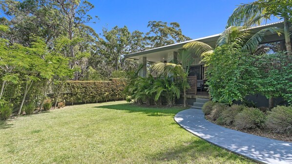 Overnattingsstedets uteområder