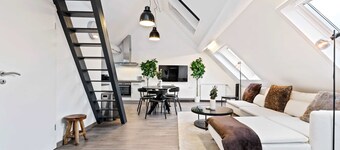 Modern Loft with Washer, TV & Near Attractions