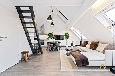 Modern Loft with Washer, TV & Near Attractions