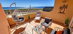 Terrace/patio - Ferienwohnung Jandia Dream, Morro Jable, Meerblick, Terrasse (Morro Jable)