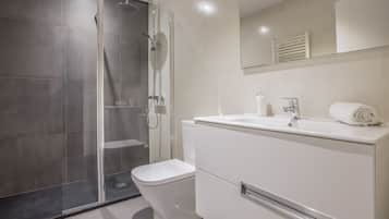 Shower, hair dryer