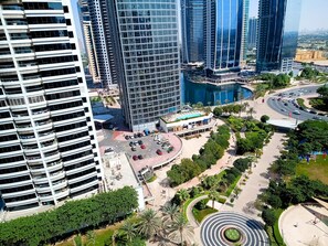 View from property - Grand Luxury - Spacious Studio apartment in the Heart of JLT (Dubai)