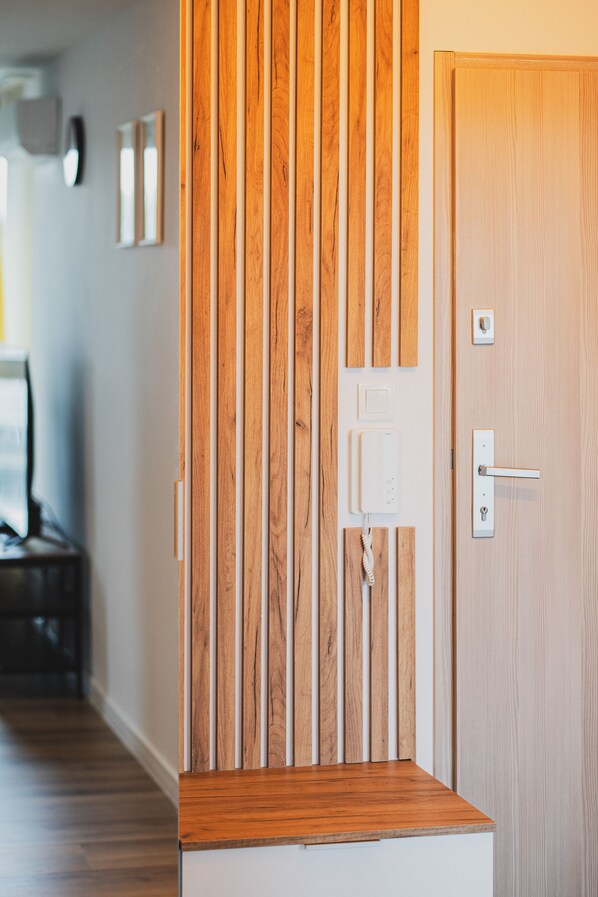 Apartment, 1 Bedroom, Balcony | Living area - Przystań Letnica Apartment by Renters (Gdansk)