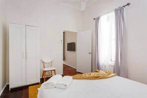 1 bedroom, iron/ironing board, travel crib, free WiFi