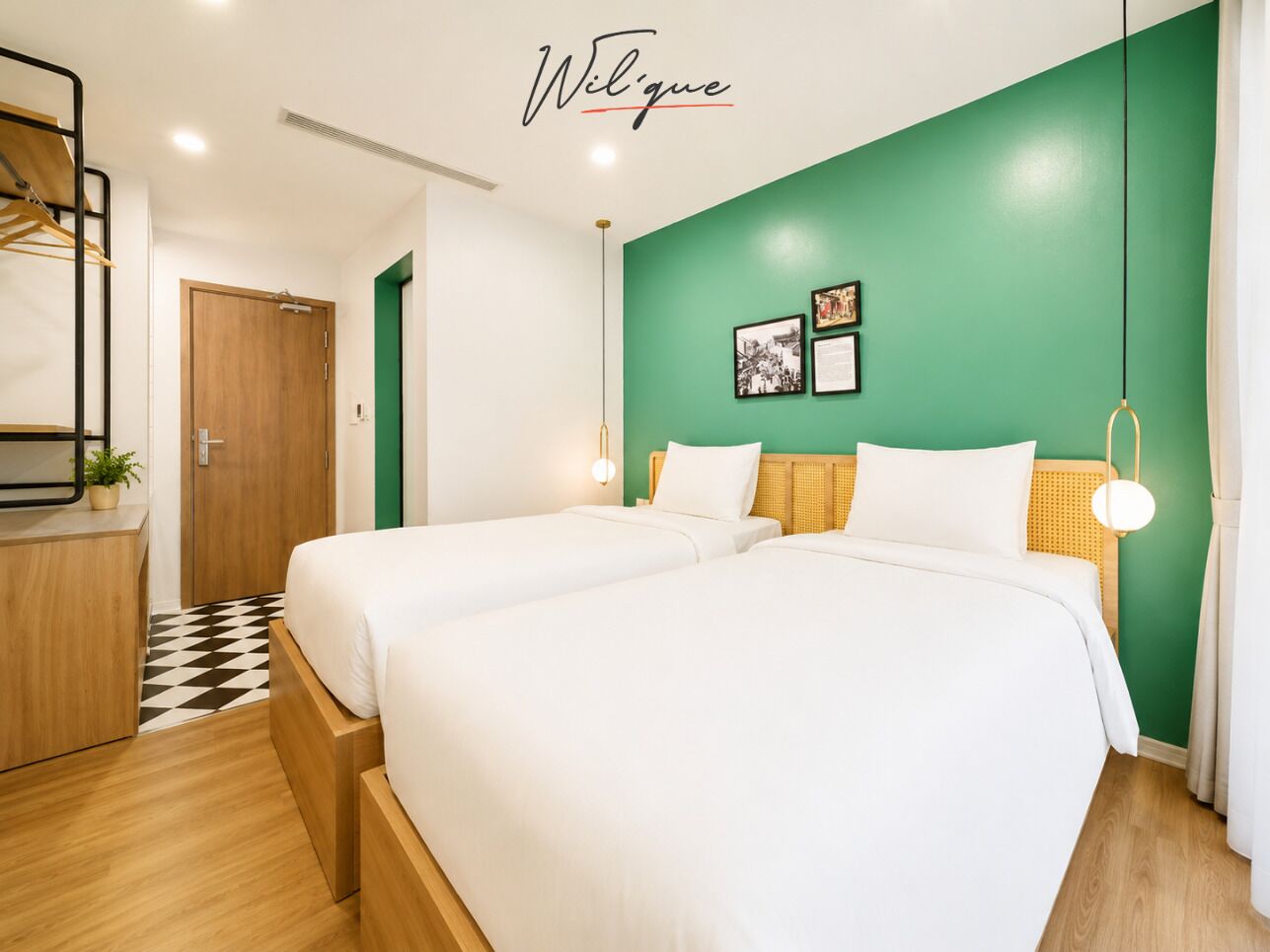 Executive Twin kamer, balkon, uitzicht op stad | Luxe beddengoed, een kluis op de kamer, een bureau, gratis wifi