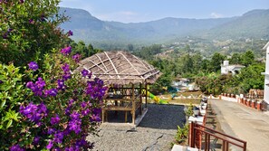 Vue sur les montagnes
