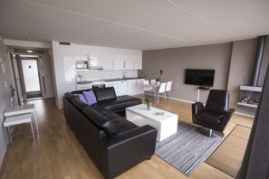 Leilighet – comfort | Lydisolert, strykejern/-brett, wi-fi (inkludert) og sengetøy