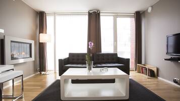 Business Apartment | Soundproofing, iron/ironing board, free WiFi, bed sheets