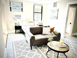 Iron/ironing board, travel cot, free WiFi, bed sheets