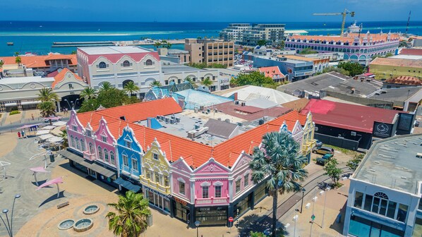 منظر من الجو على ارتفاع عالٍ