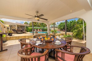 Udendørs spisemuligheder